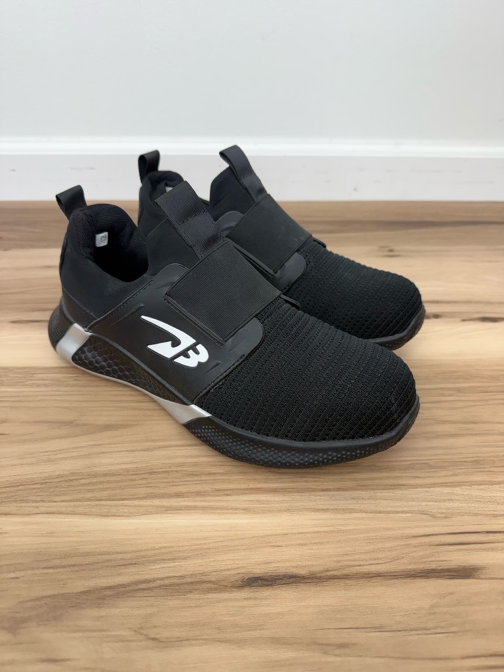 Indestructible Men's Black Slip-On Steel Toe sneakers
